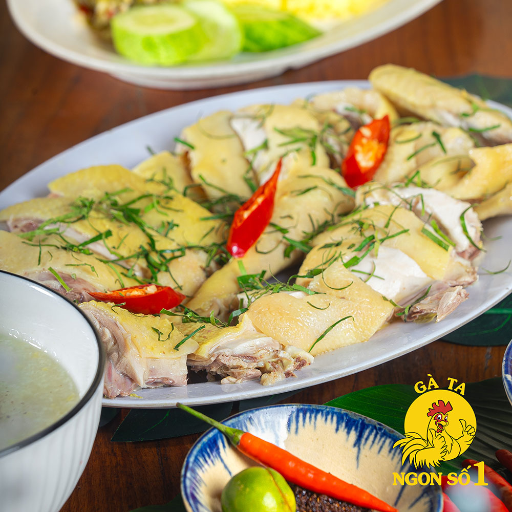 Gà Luộc Cúng Tết