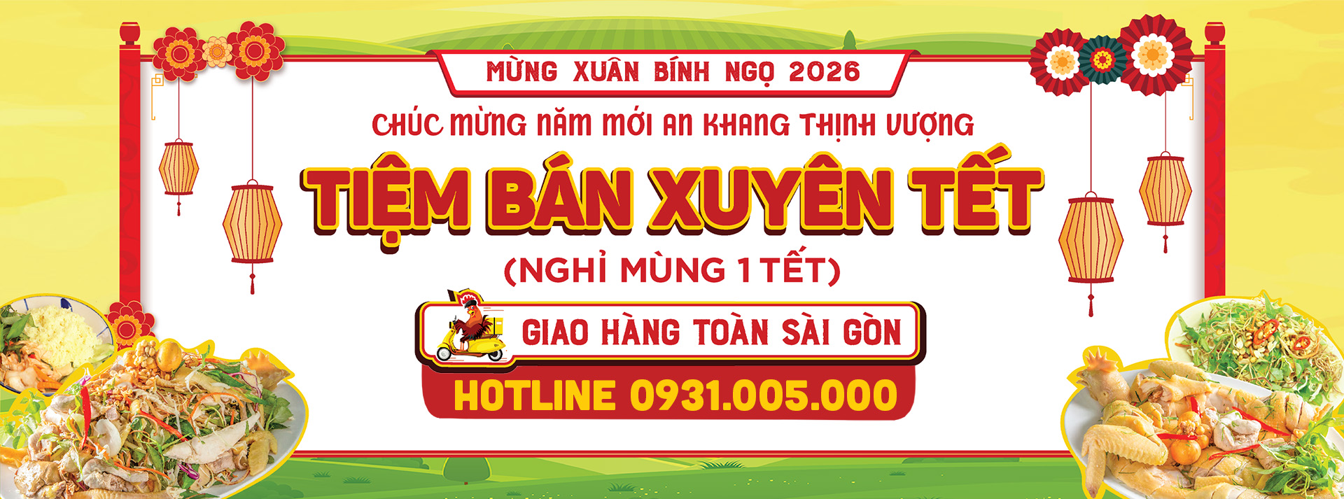 Gà Ta Ngon Số 1 Bán Xuyên Tết 2026