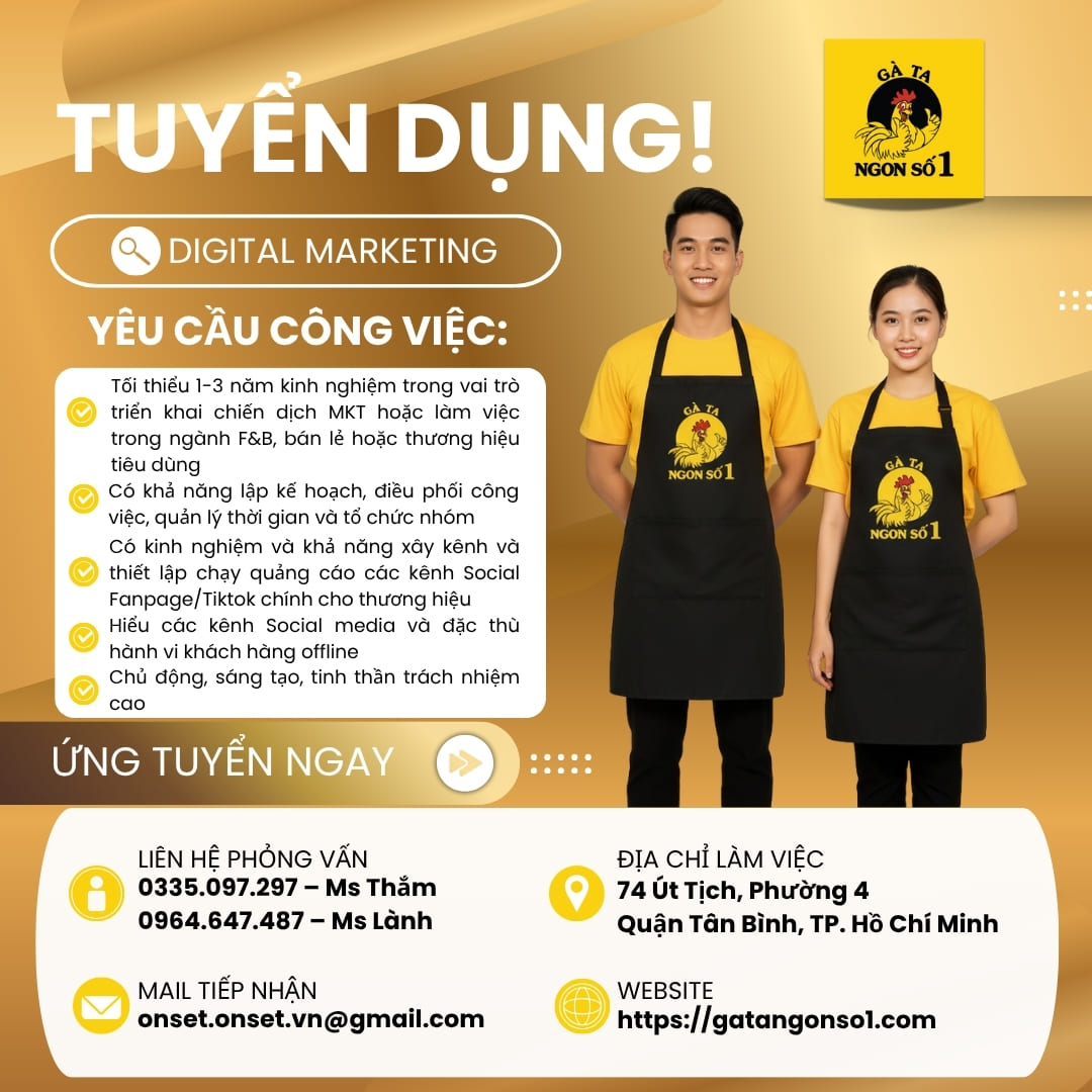 Tuyển Dụng Digital Marketing